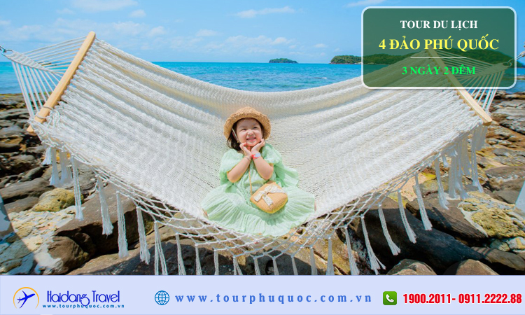 Tour 4 đảo Phú Quốc 3 ngày 2 đêm 