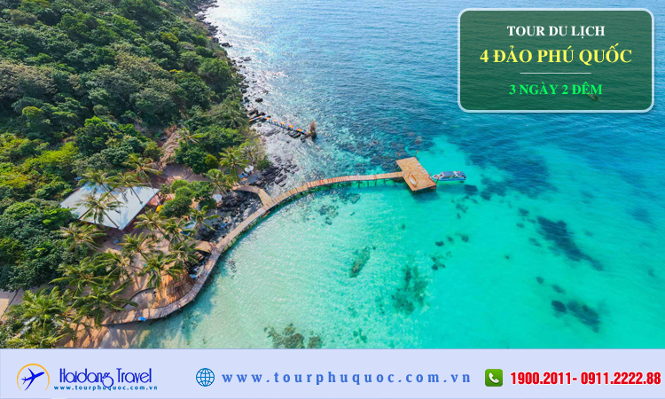 Tour 4 đảo Phú Quốc 3 ngày 2 đêm 