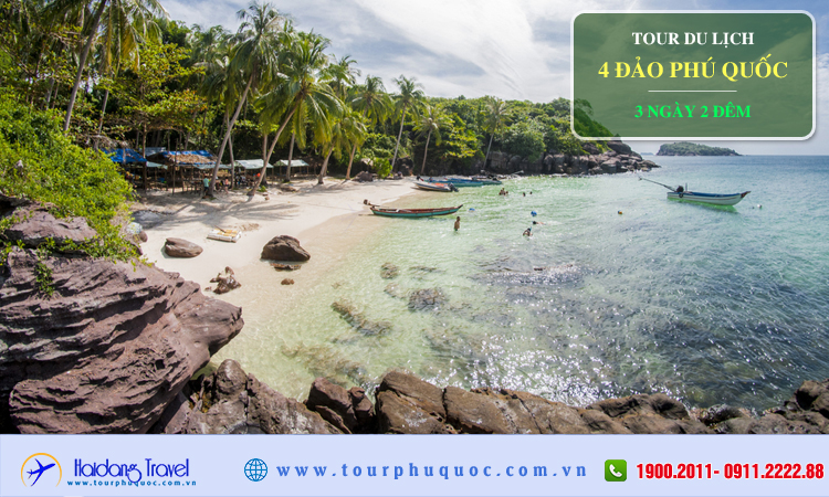 Tour 4 đảo Phú Quốc 3 ngày 2 đêm 