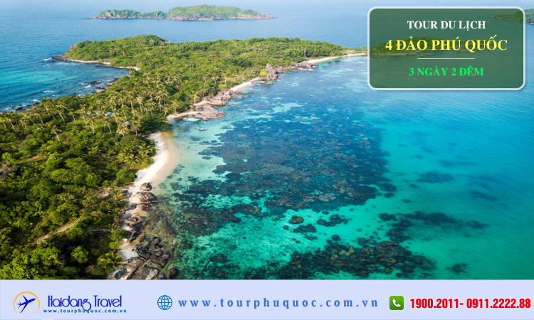 Tour 4 đảo Phú Quốc 3 ngày 2 đêm 