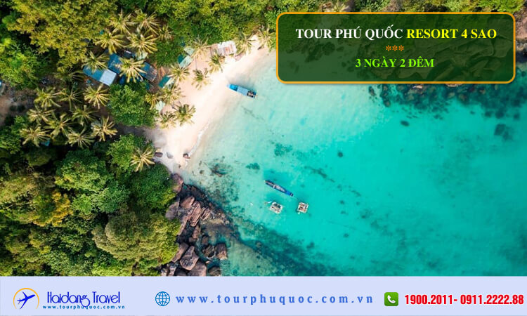Tour Phú Quốc 3 ngày 2 đêm resort 4 sao