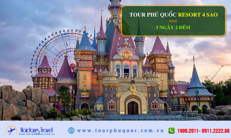 Tour Phú Quốc 3 ngày 2 đêm resort 4 sao