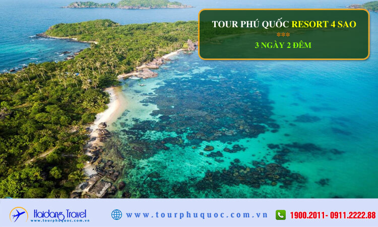 Tour Phú Quốc 3 ngày 2 đêm resort 4 sao