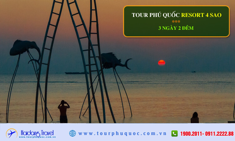 Tour Phú Quốc 3 ngày 2 đêm resort 4 sao